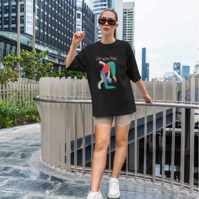 T-shirt Citation pour manger des légumes (Créateur téléchargé)