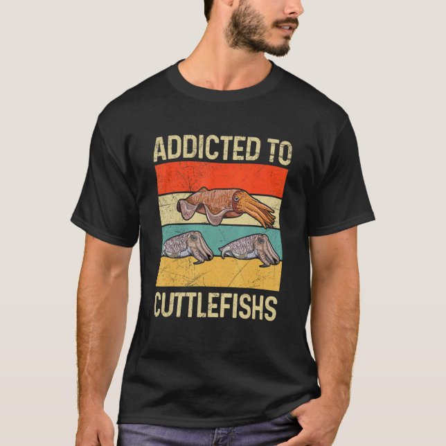 T-shirt Citation pour un céphalopode (Devant)