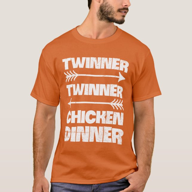 T-shirt Citation pour un dîner de poulet pour une mère (Devant)