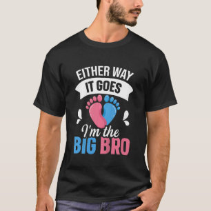T-shirt Citation pour un genre révéla aux frères et soeurs