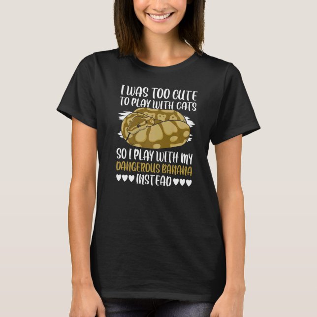 T-shirt Citation Python Ball Pour Python Ball (Devant)