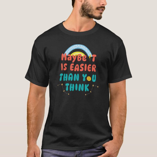 T-shirt Citation Rétro Positive (Devant)