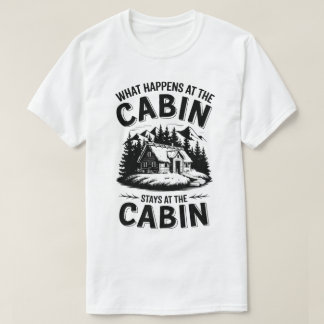 T-shirt Citation Russe Cabine Life | Le paysage de la mont