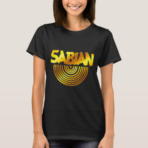 T-shirt Citation Sabian Jaune De Base Rétro Drôle Vintage 