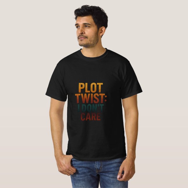 T-shirt citation sarcastique (Devant entier)