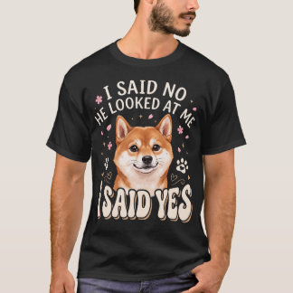 T-shirt Citation Shiba Inu