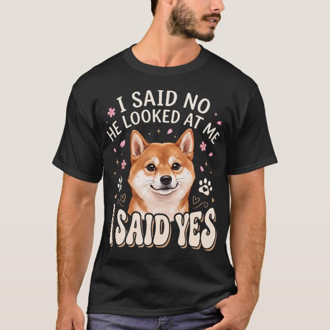 T-shirt Citation Shiba Inu (Devant)