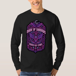 T-shirt Citation Sleep Token Faite d'Ombres Guidée Par Les