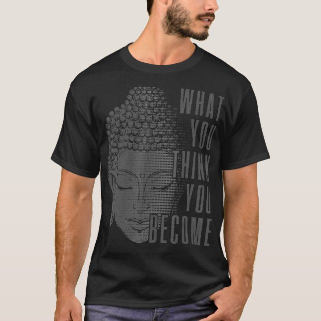 T-shirt Citation spirituelle Bouddha Bouddhisme Yogi Yoga  (Devant)