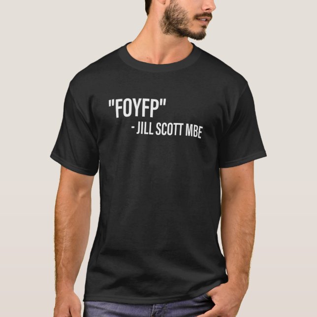 T-shirt Citation Sport de Foyfp Jill Mbe (Devant)