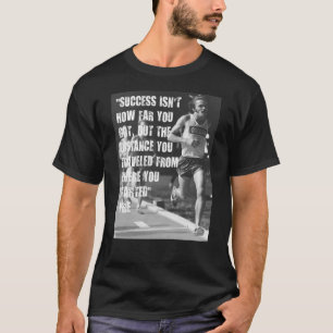 T-shirt Citation Steve Prefontaine