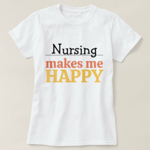 T-shirt Citation sur le bonheur que procure le métier d'in