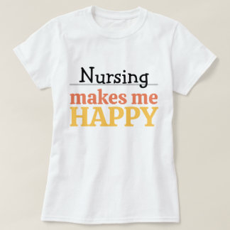 T-shirt Citation sur le bonheur que procure le métier d'in