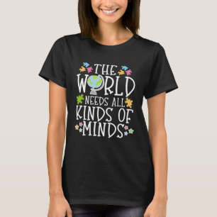 T-shirt Citation sur le handicap d'apprentissage de l'auti