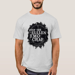 T-shirt Citation surnaturelle "Emo"