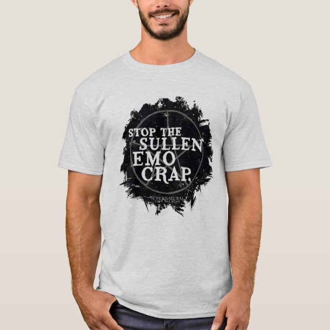 T-shirt Citation surnaturelle "Emo" (Devant)