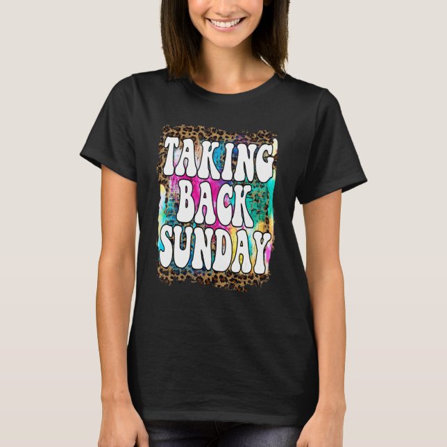 T-Shirt citation Taking Back Sunday (Devant)