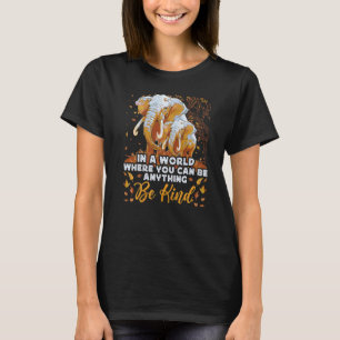 T-shirt Citation type éléphant Support Motivational Inspir