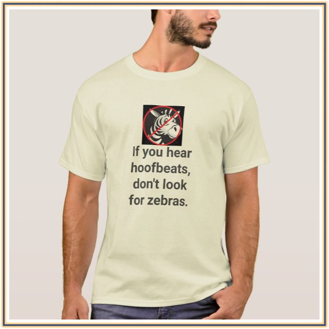T-shirt Citation Zebra (Créateur téléchargé)