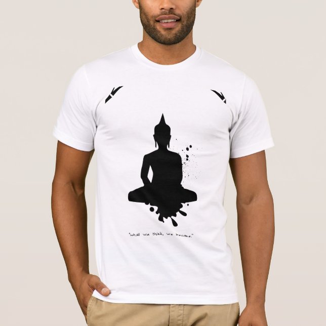 T-shirt Citation zen : Sagesse et méditation (Devant)