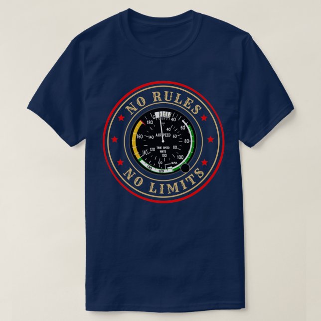 T-shirt Citations amusantes du pilote de chasse (15) (Design devant)