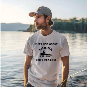 T-shirt citations amusantes sur les amateurs de pêche