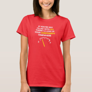 T-shirt Citations Chrétiennes Remplies de Joie