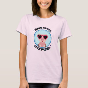 T-shirt citations cochonne reste impertinente