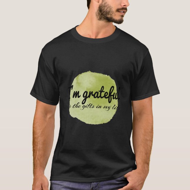 T-shirt citations d'acceptation personnelle motivante (Devant)