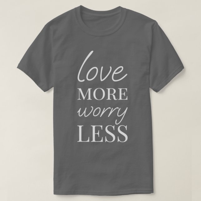 T-shirt Citations d'amour pour la vie (Design devant)