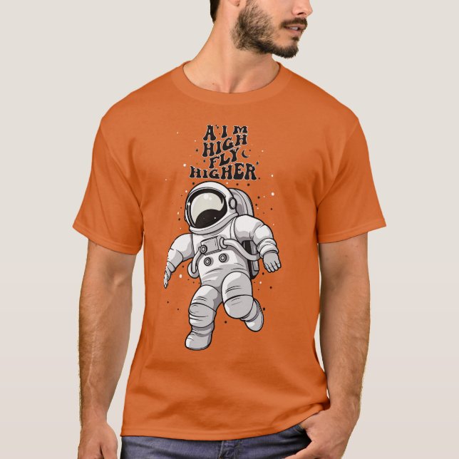 T-shirt Citations d'astronautes (Devant)