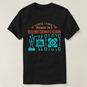 T-shirt Citations de bio-informatique55, Étudiants en bio-