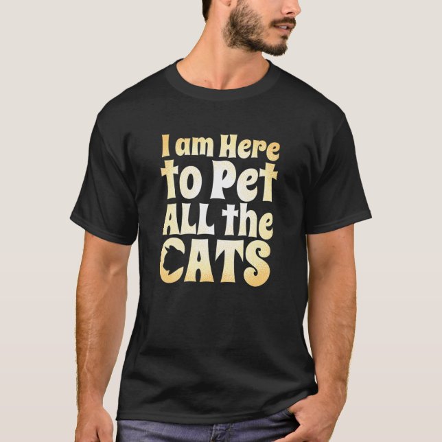 T-shirt Citations de chat Animal de compagnie Chat minou F (Devant)