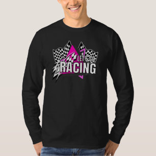 T-shirt Citations De Course De Voiture Dirt Track Racing O