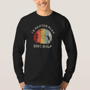T-shirt Citations de Disc Golf Graphique Joueur de Disc Go