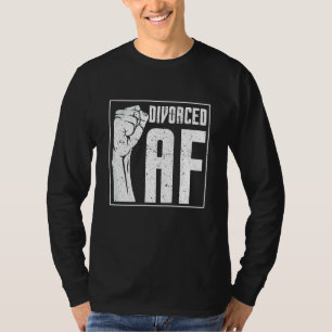 T-shirt Citations de divorcés af humour sarcastique de div