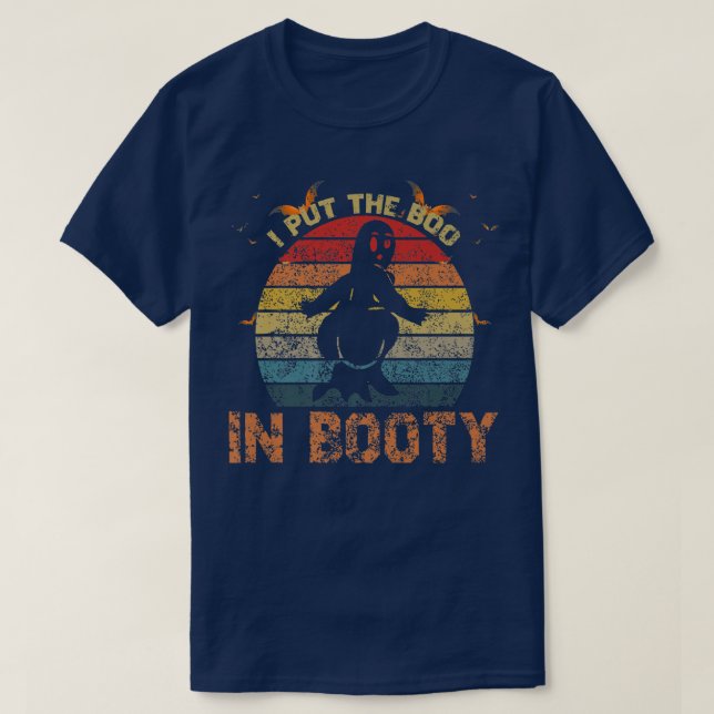 T-shirt Citations de Fantômes amusantes, I Put the Boo in  (Design devant)