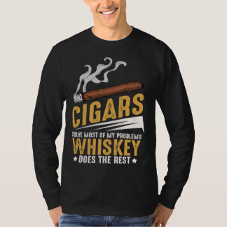 T-shirt Citations de fumeur de cigare en fumant