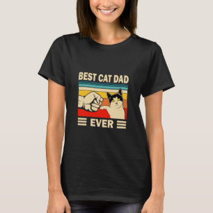 T-shirt Citations de grand-père   Meilleur papa chat jamai