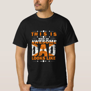 T-shirt Citations de grand-père   Quel père incroyable