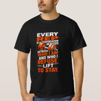 T-shirt Citations de gym cool