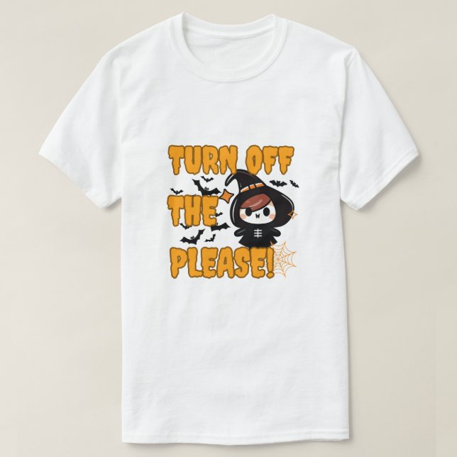 T-shirt Citations de Halloween Funny (Design devant)