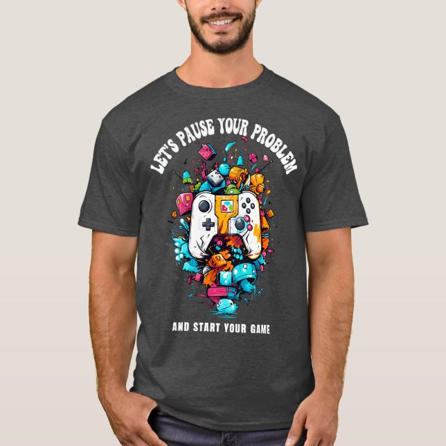 T-shirt Citations de jeu (Devant)