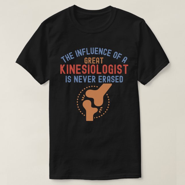 T-shirt Citations de kinésiologie, kinésiologie Major2 (Design devant)