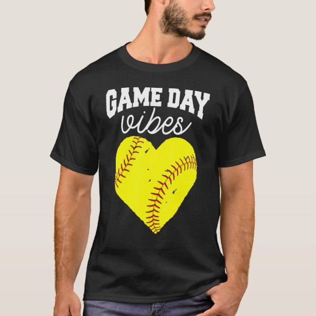 T-shirt Citations de maman de baseball (Devant)