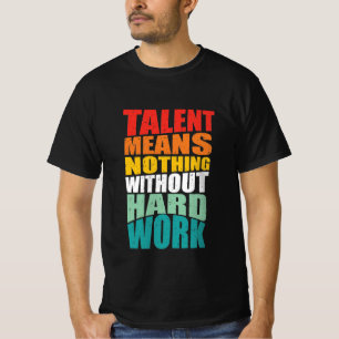 T-shirt Citations de motivation de texte parfait