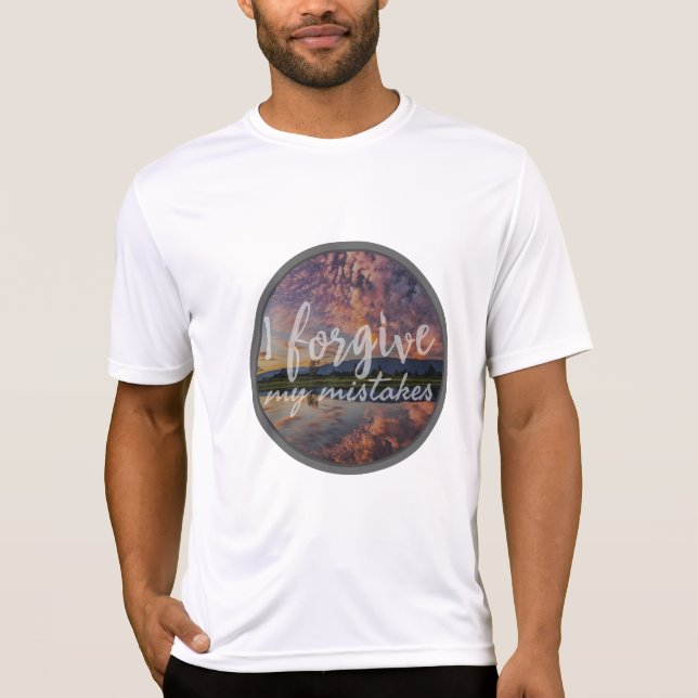 T-shirt citations de motivation matinale pour acceptation  (Devant)