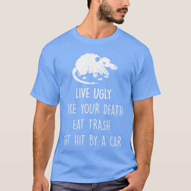 T-shirt Citations de OPOSSUM ami (Devant)