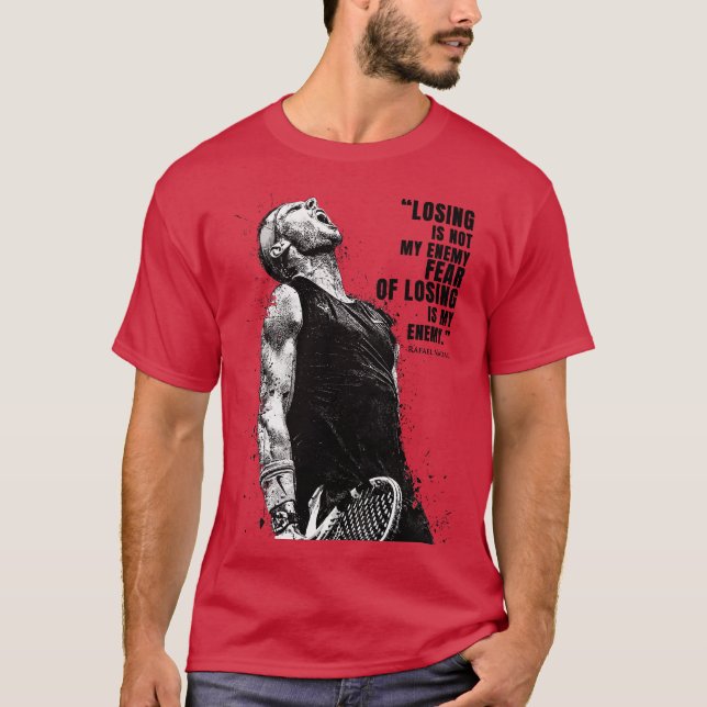 T-shirt Citations de Rafael Nadal 1 (Devant)