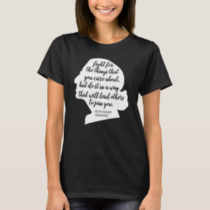 T-shirt Citations de RBG, citations de Ginsburg, Ruth Bade